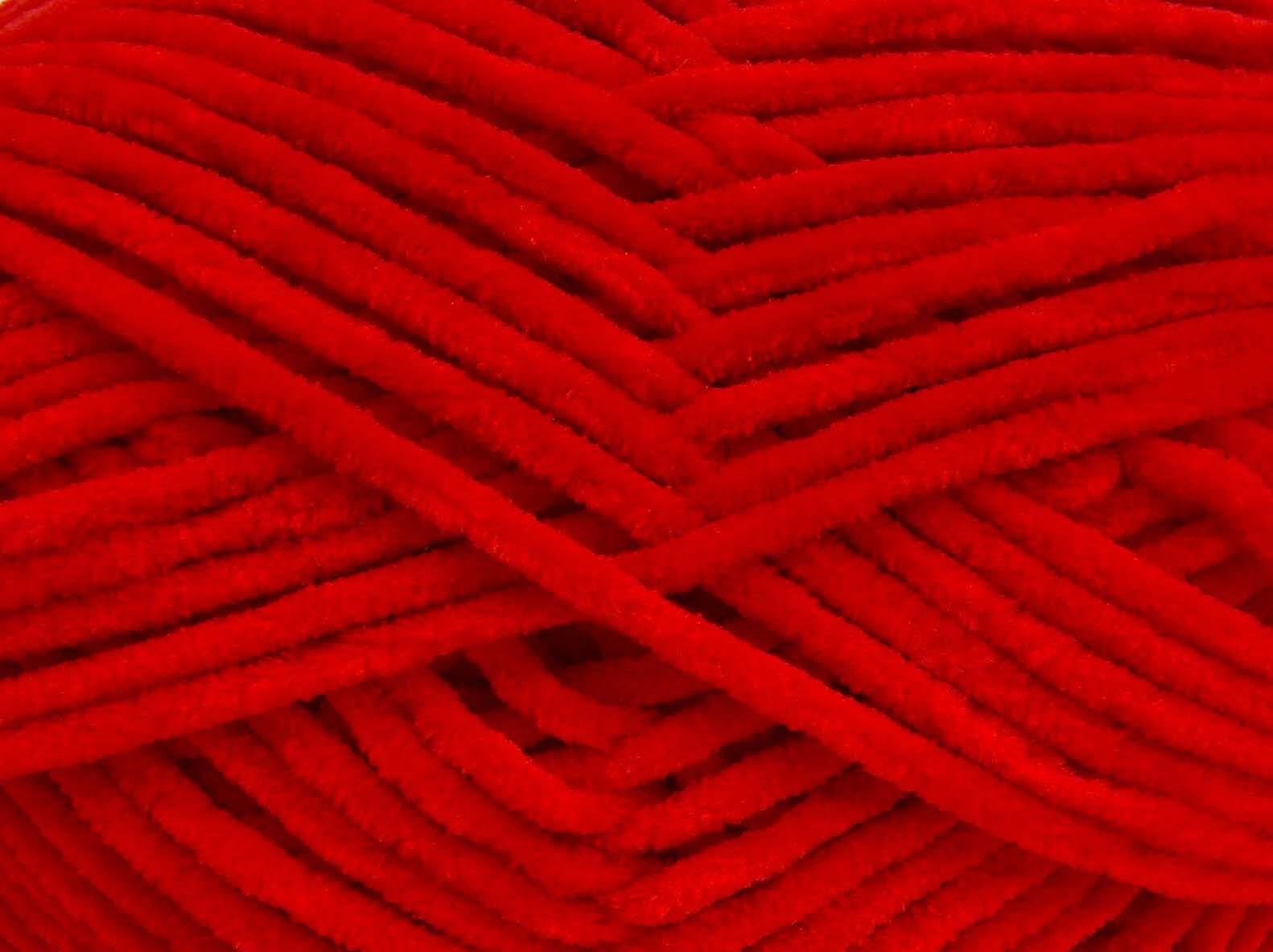 Chenille Baby Light Red