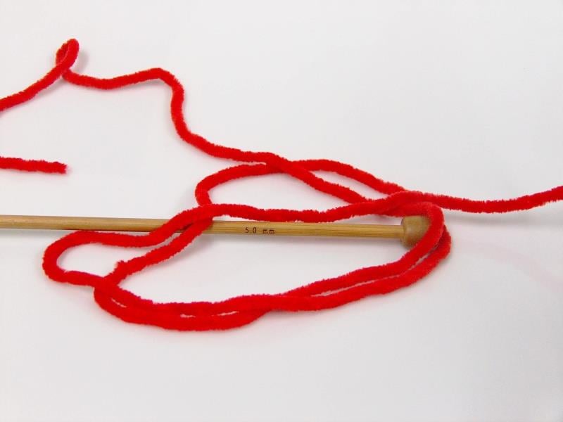 Chenille Baby Light Red