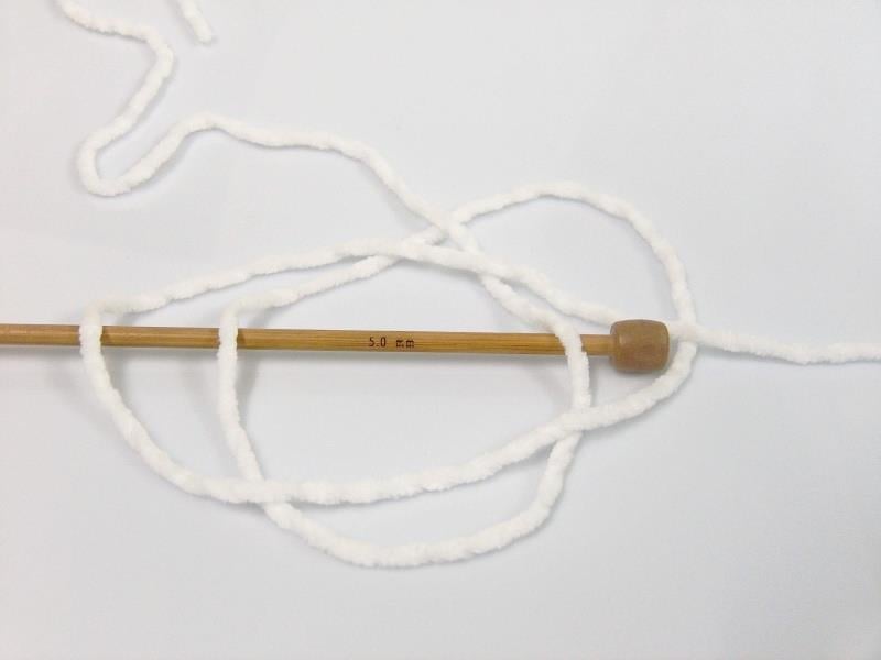 Chenille Baby Light White