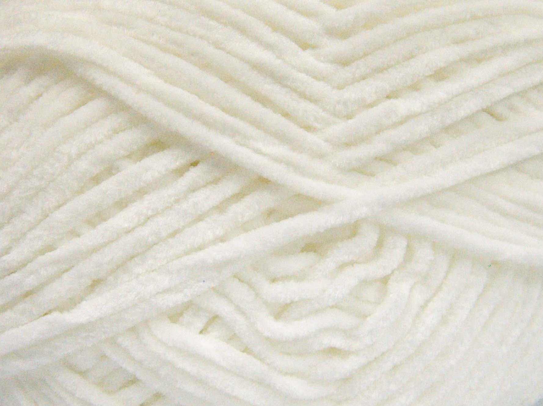 Chenille Baby Light White