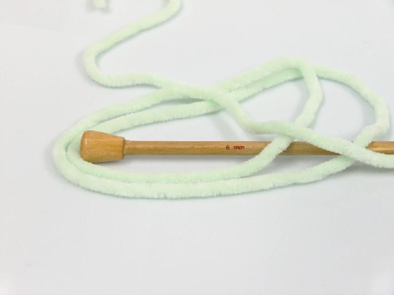 Chenille Baby Mint Green