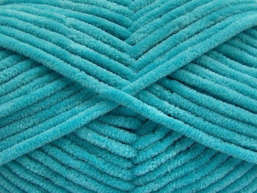 Chenille Baby Turquoise