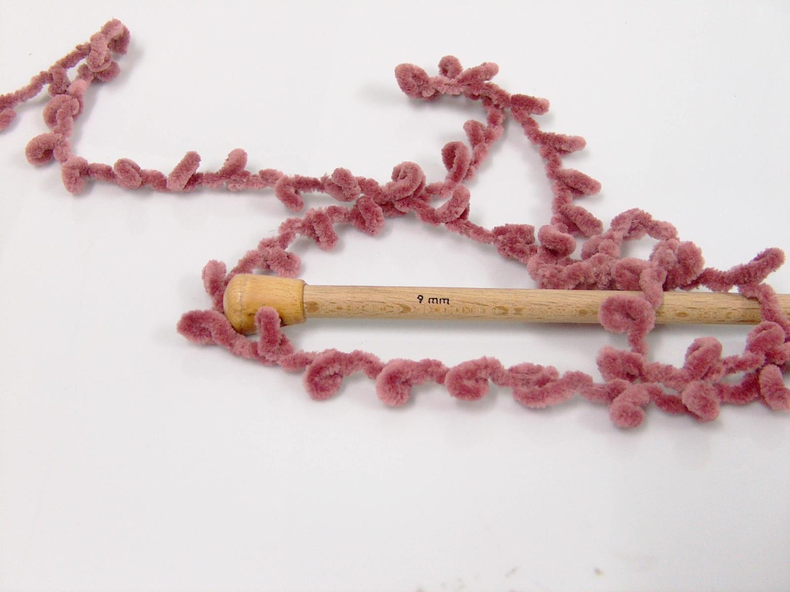 Chenille Boucleron Rose Pink