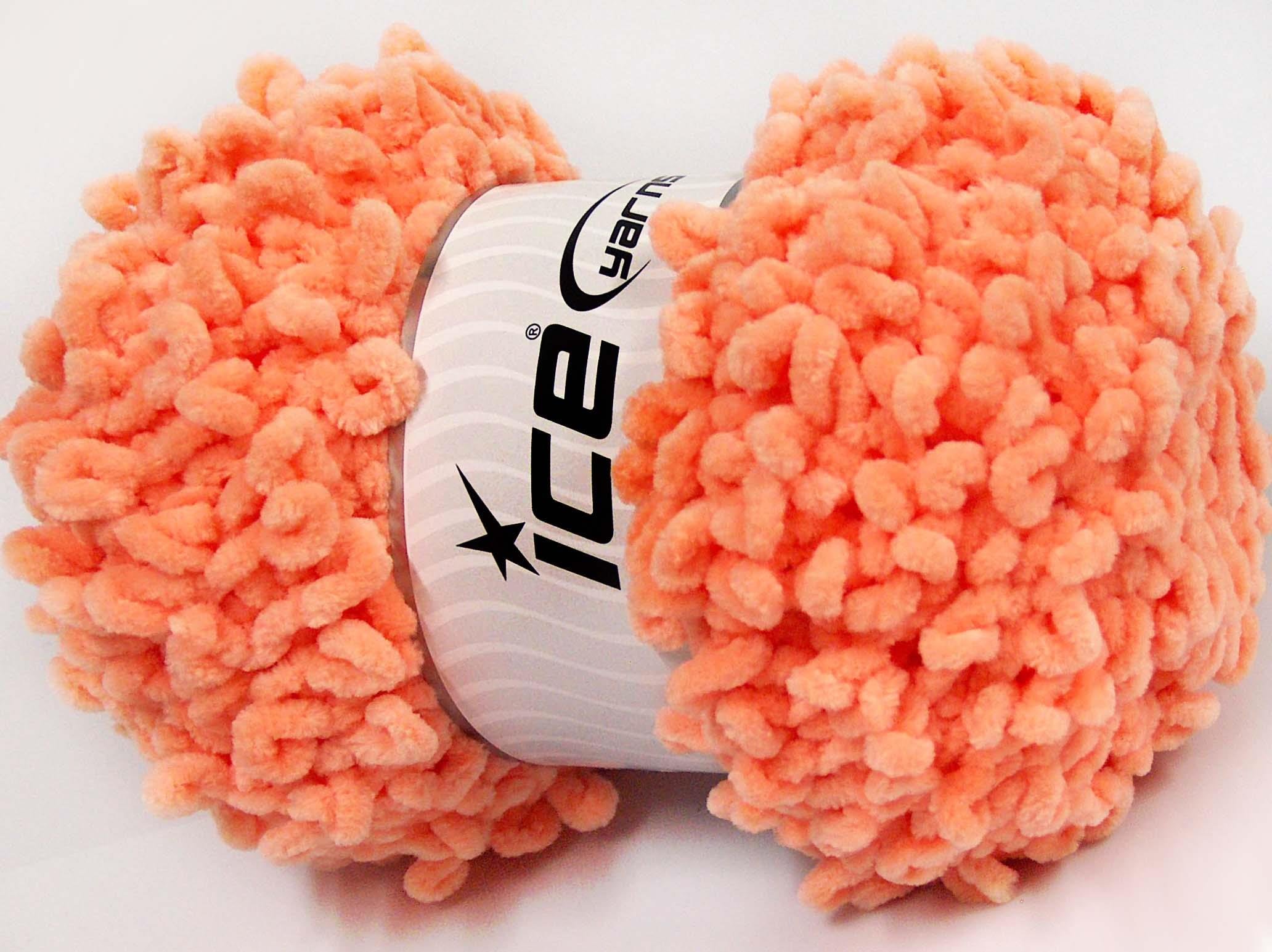 Chenille Boucleron Salmon