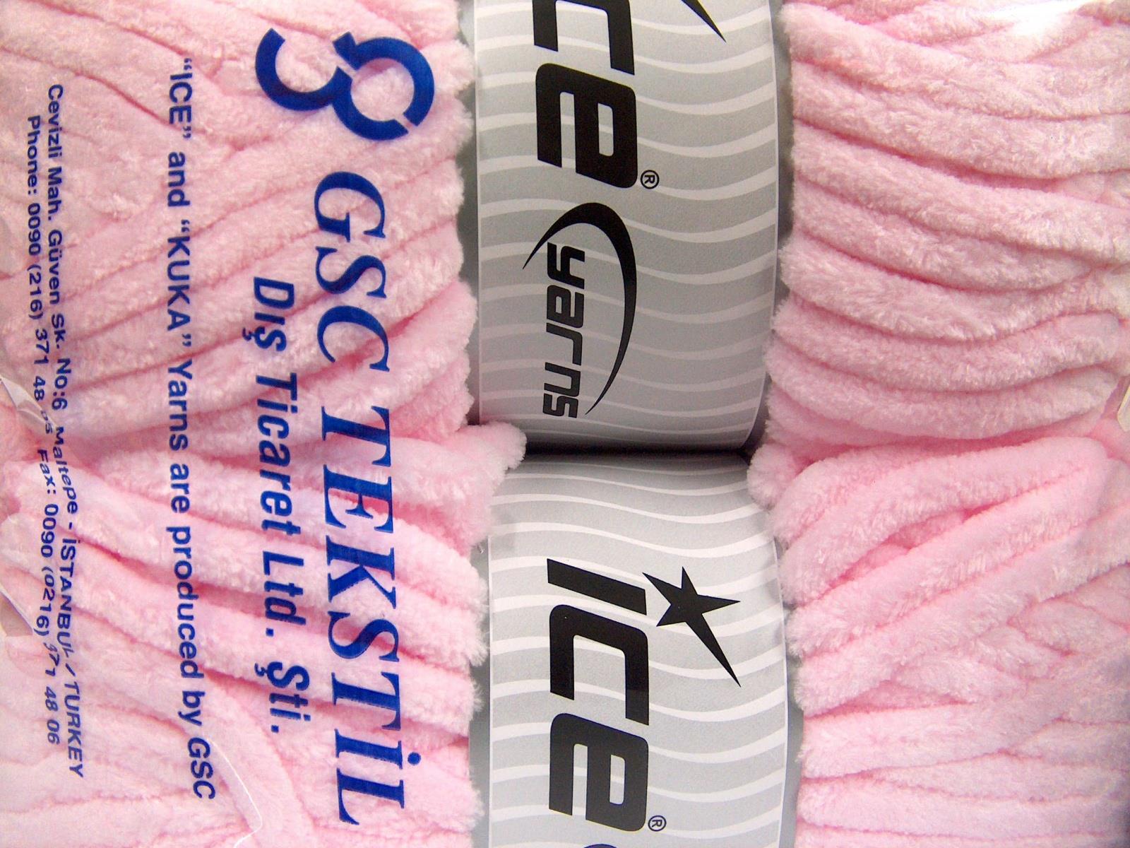 Chenille Superbulky Baby Pink