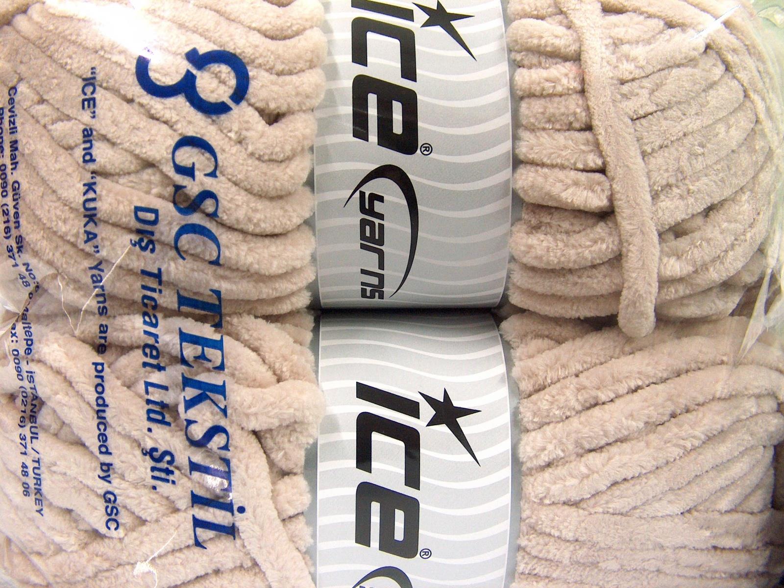 Chenille Superbulky Beige