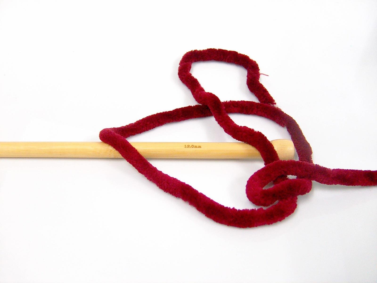 Chenille Superbulky Burgundy