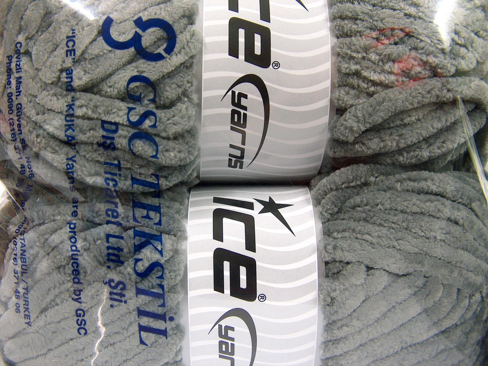 Chenille Superbulky Grey