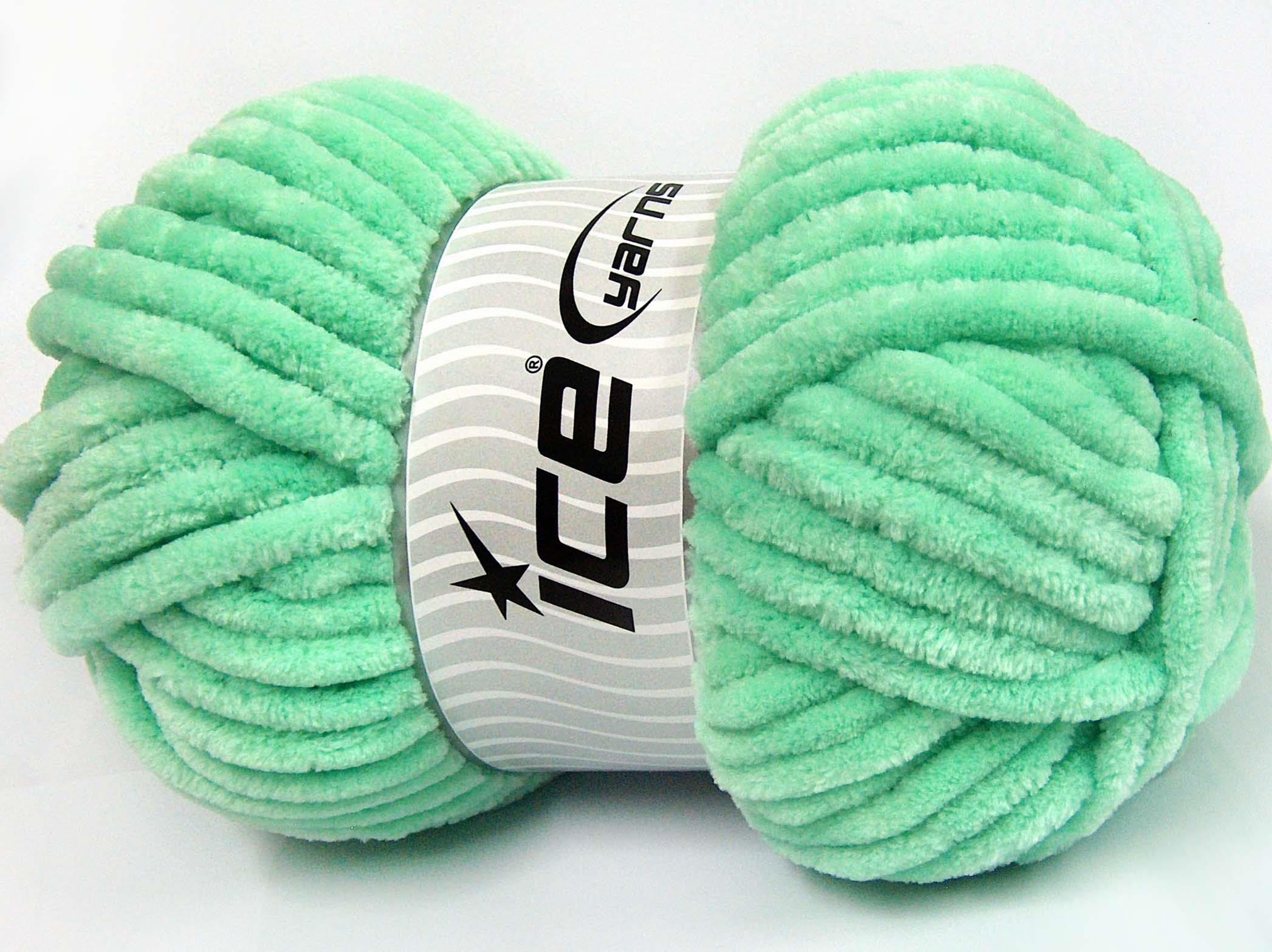 Chenille Superbulky Light Green