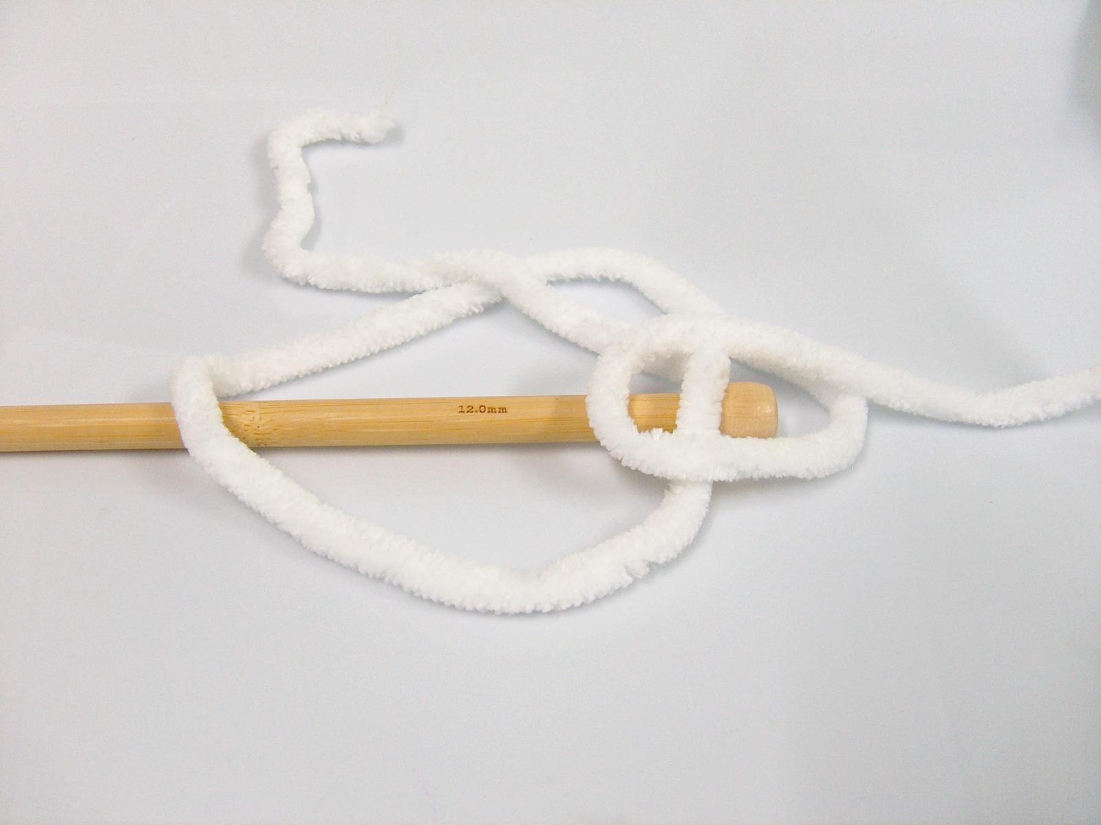 Chenille Superbulky White