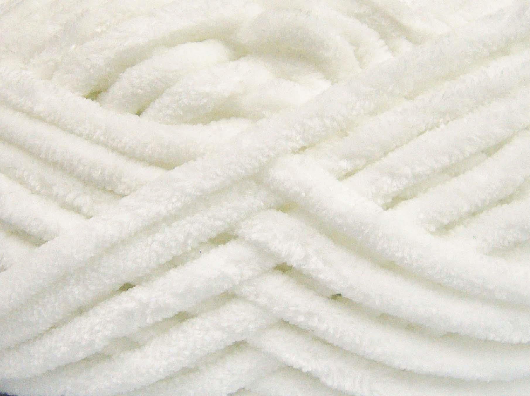 Chenille Superbulky White