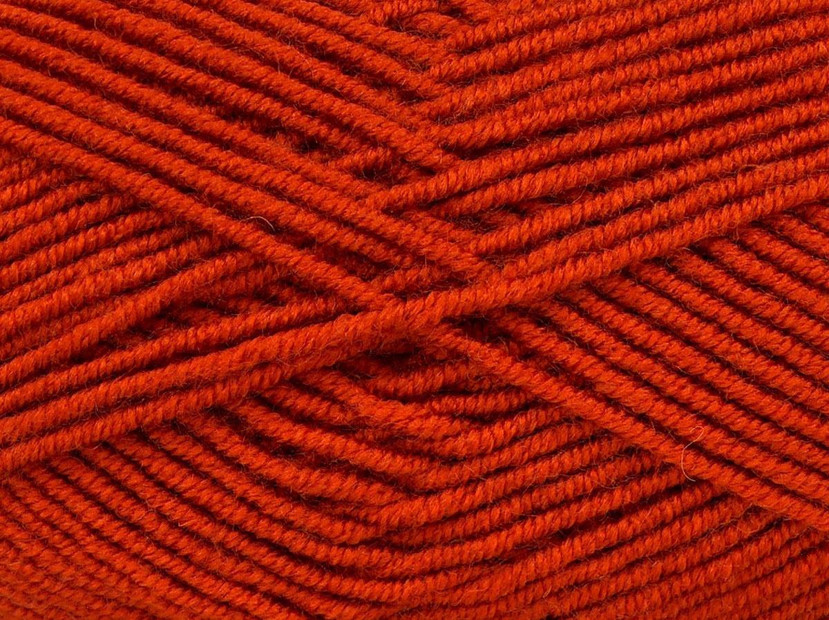 Classic Wool Worsted Dark Orange