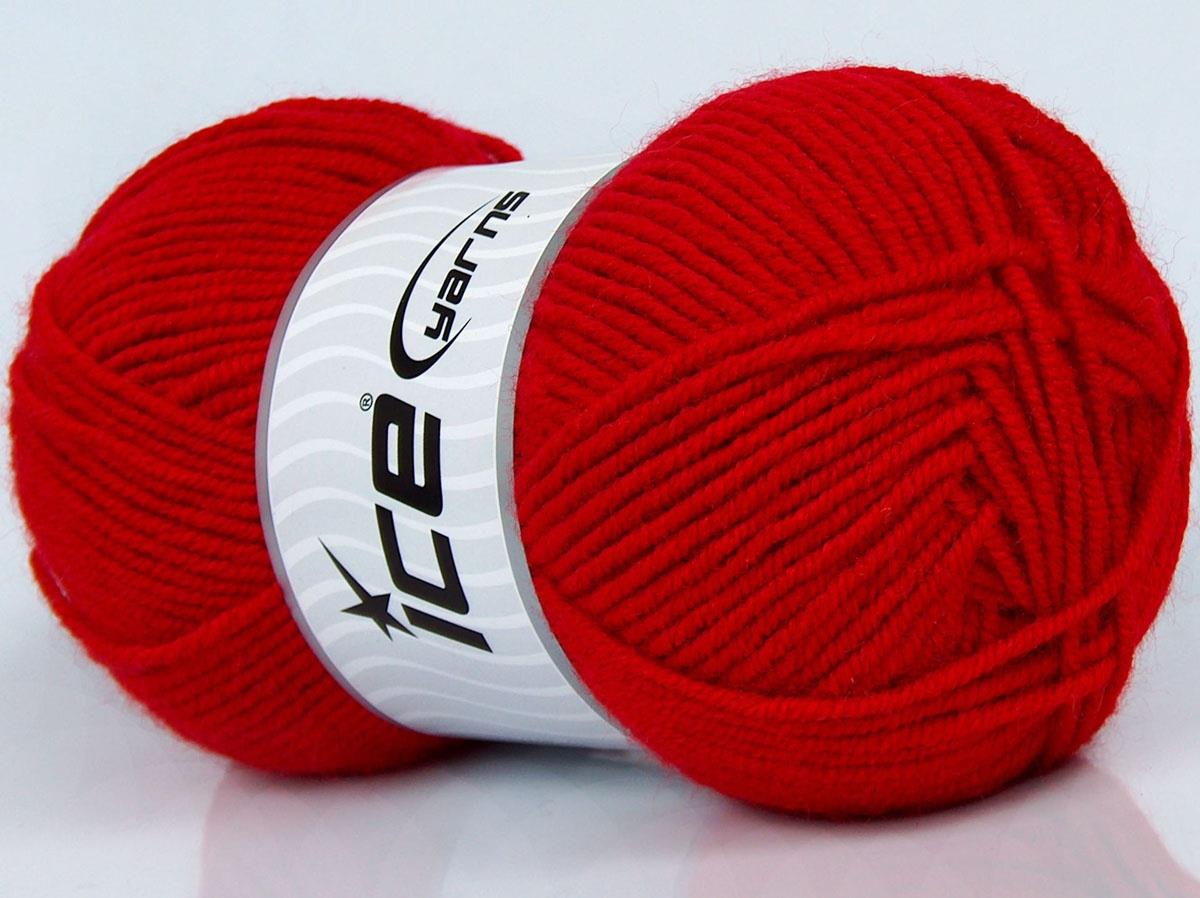 Classic Wool Worsted Red