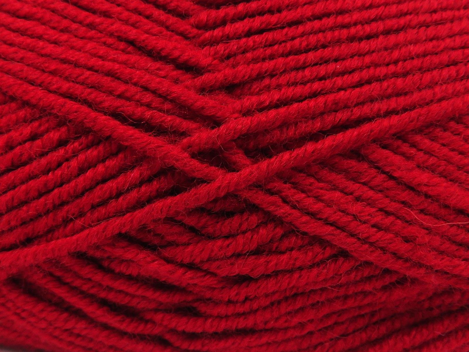 Classic Wool Worsted Red