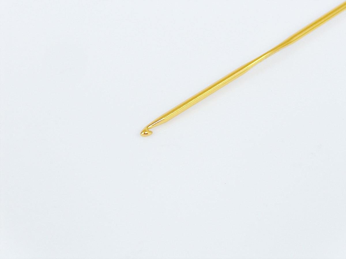 Color Aluminum Crochet Hooks - 15 cm . 3 mm (US 2)