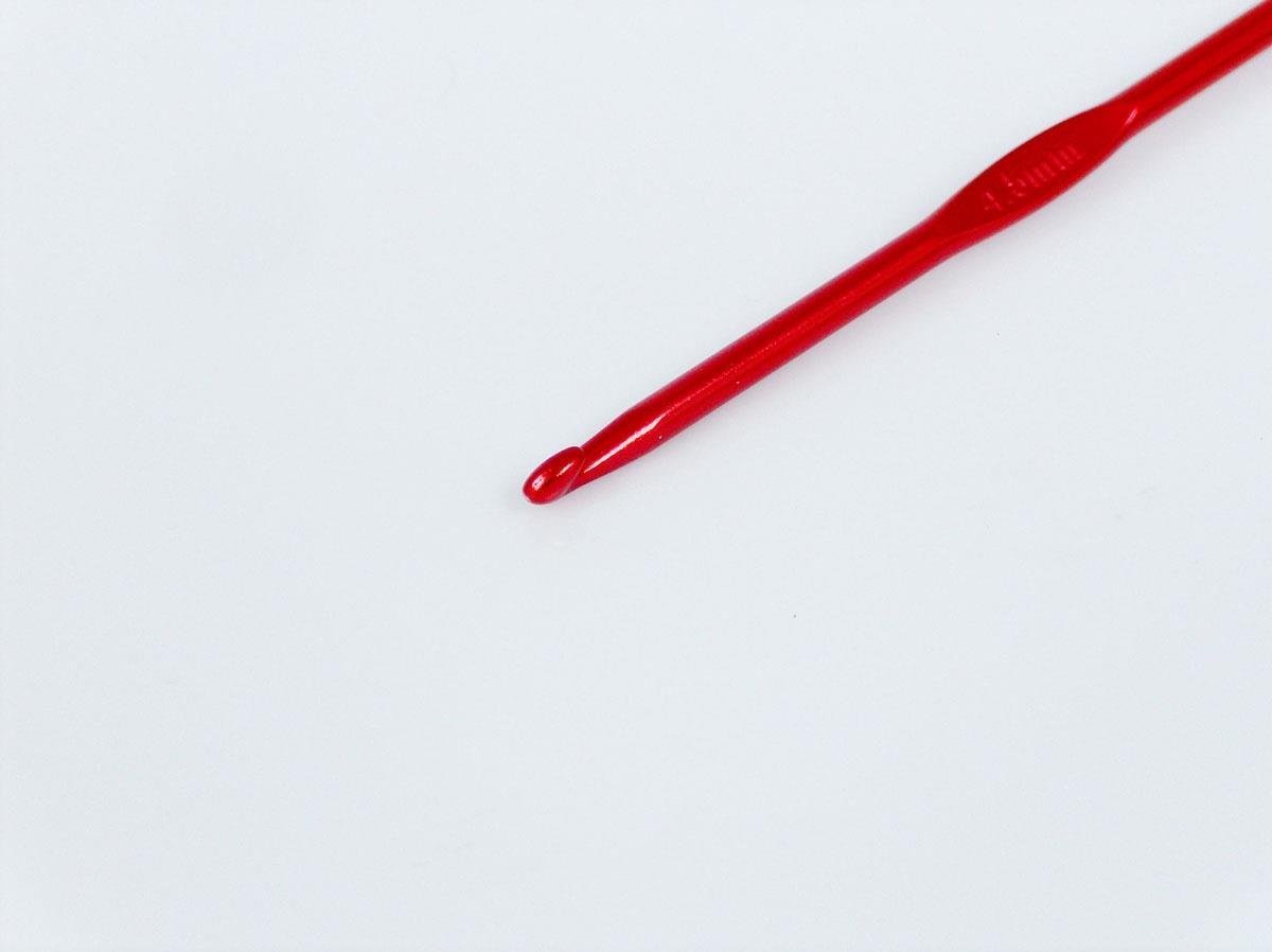 Color Aluminum Crochet Hooks - 15 cm . 4.5 mm (US 7)