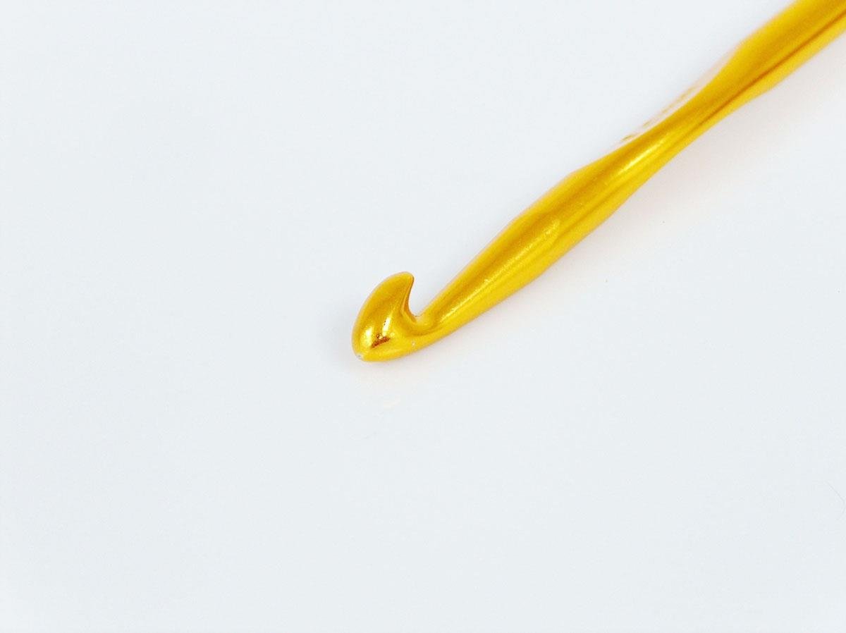 Color Aluminum Crochet Hooks - 15 cm . 9 mm (US 13)