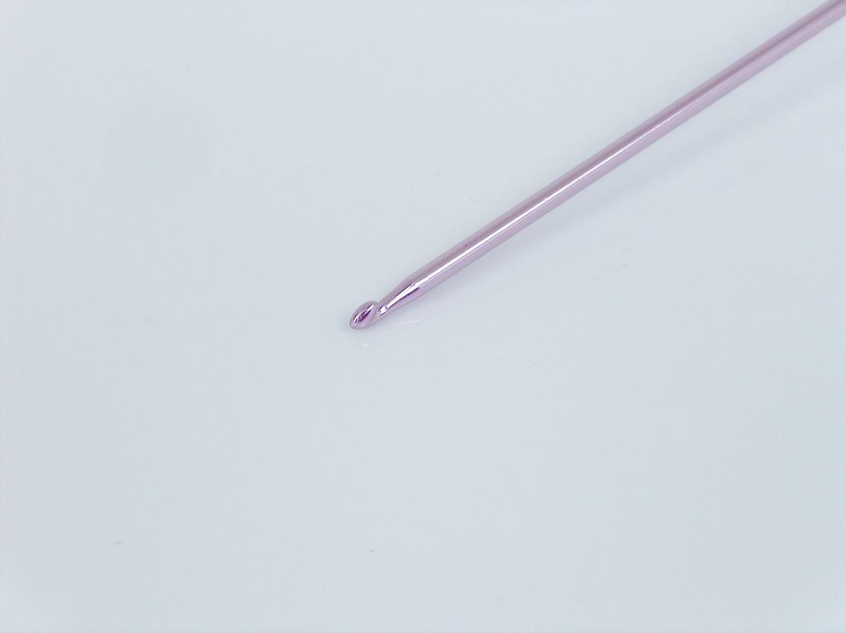 Color Aluminum Crochet Hooks - 35 cm . 3.5 mm (US 4)