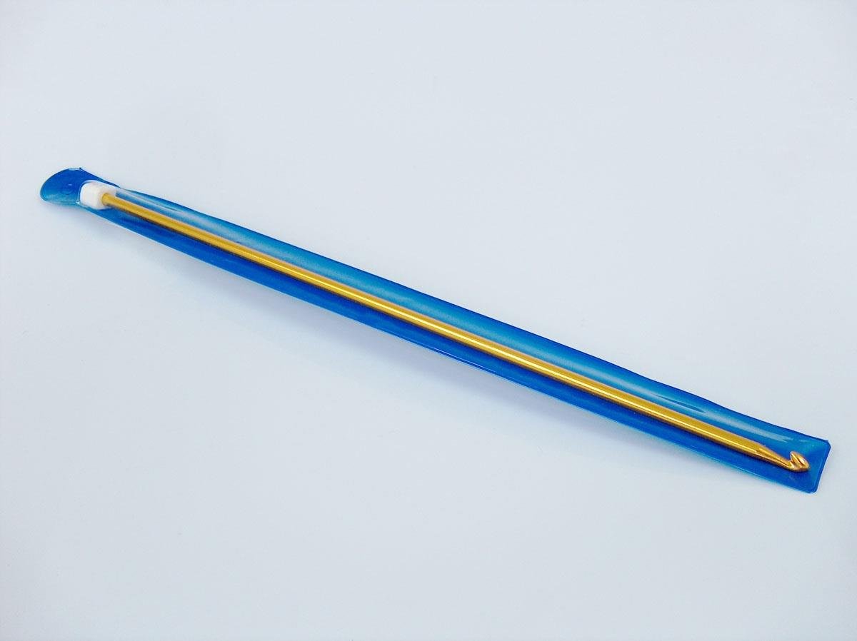 Color Aluminum Crochet Hooks - 35 cm . 6 mm (US 10)