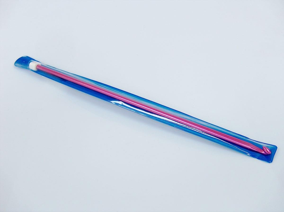 Color Aluminum Crochet Hooks - 35 cm . 8 mm (US 11)