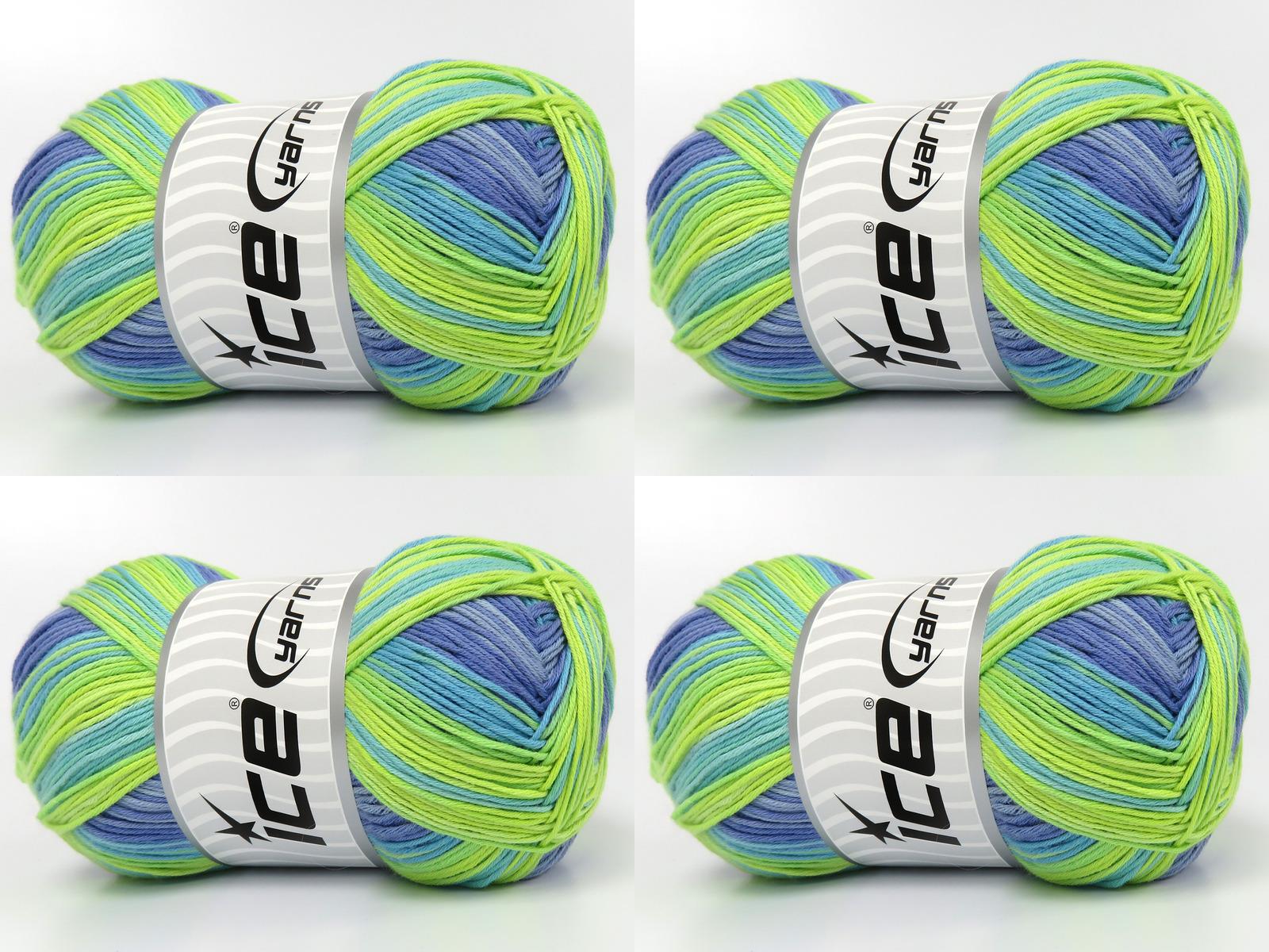 Cotton Magic Turkuaz, Yeşil Tonları, Leylak Tonları