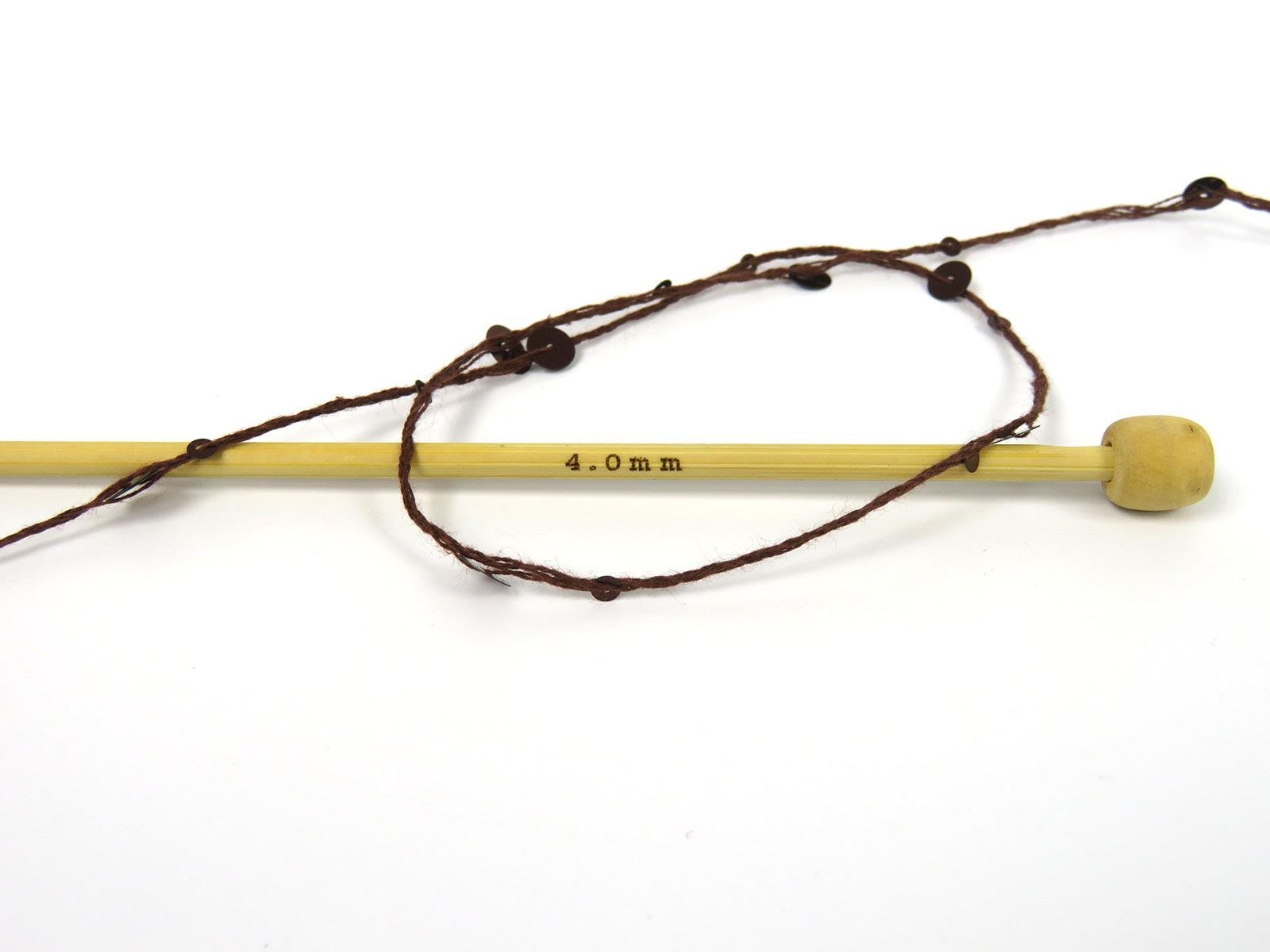 Cotton Paillette Brown