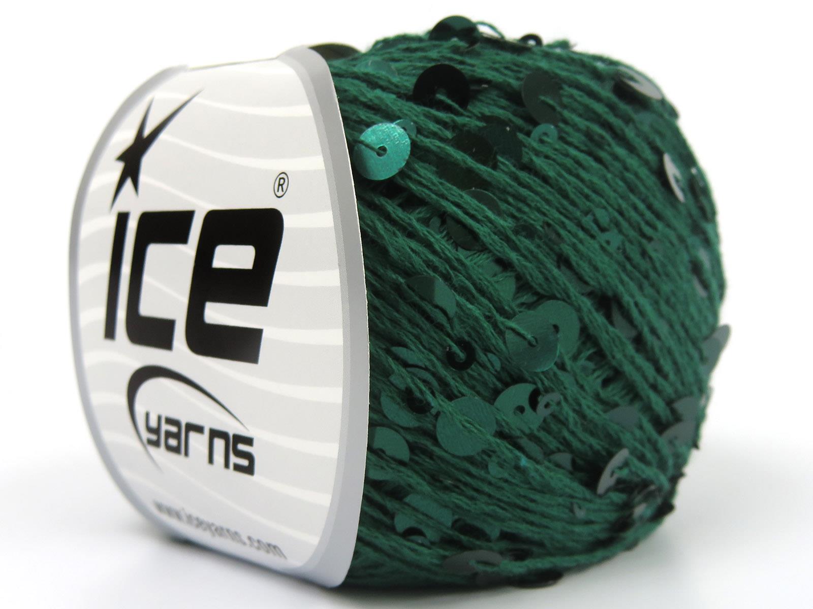 Cotton Paillette Green