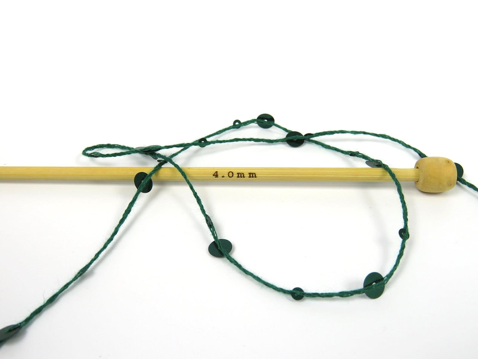 Cotton Paillette Green