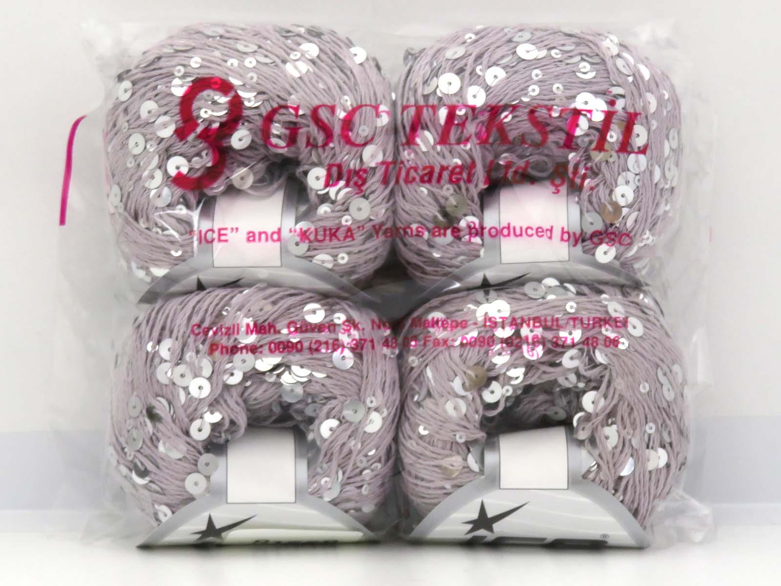 Cotton Paillette Light Lilac