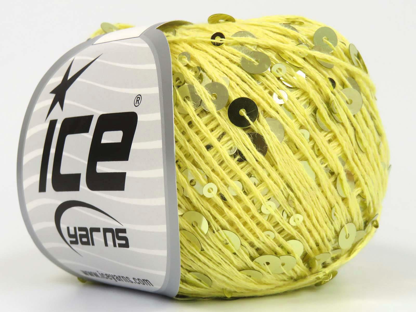 Cotton Paillette Yellow