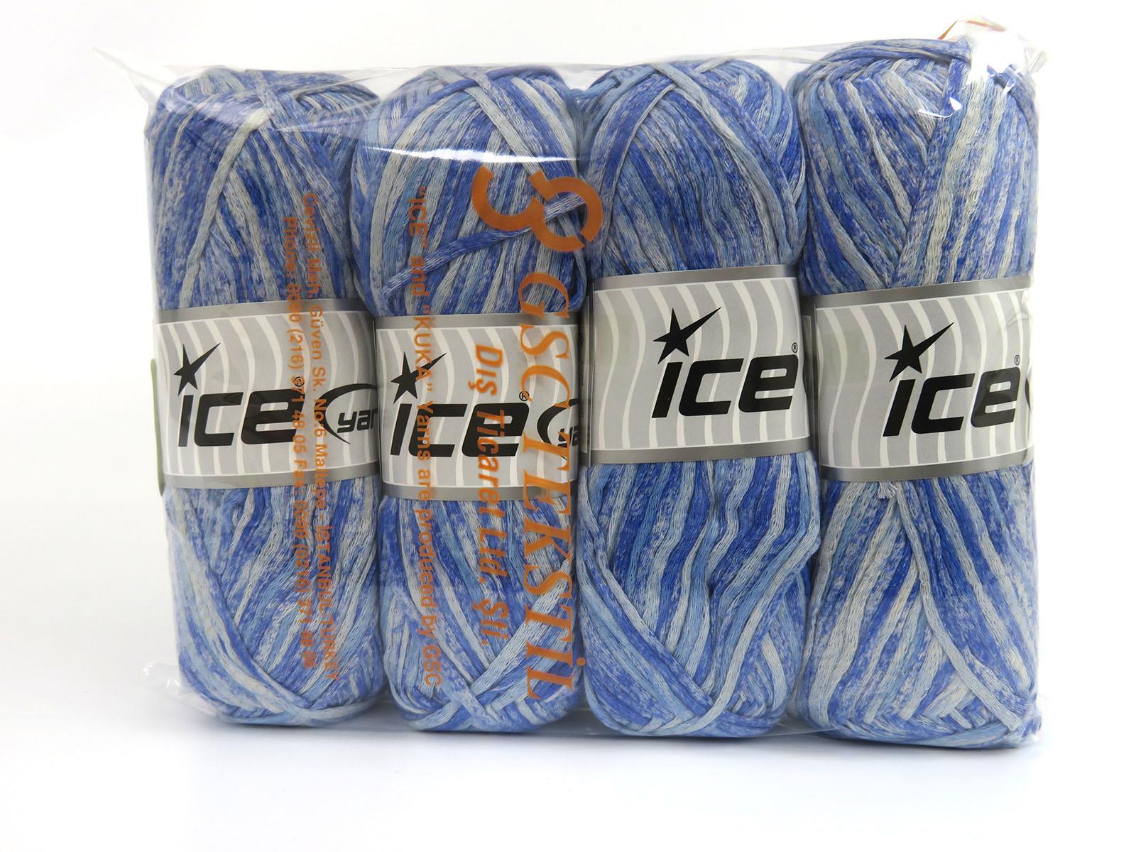 Cotton Splash Blue Shades