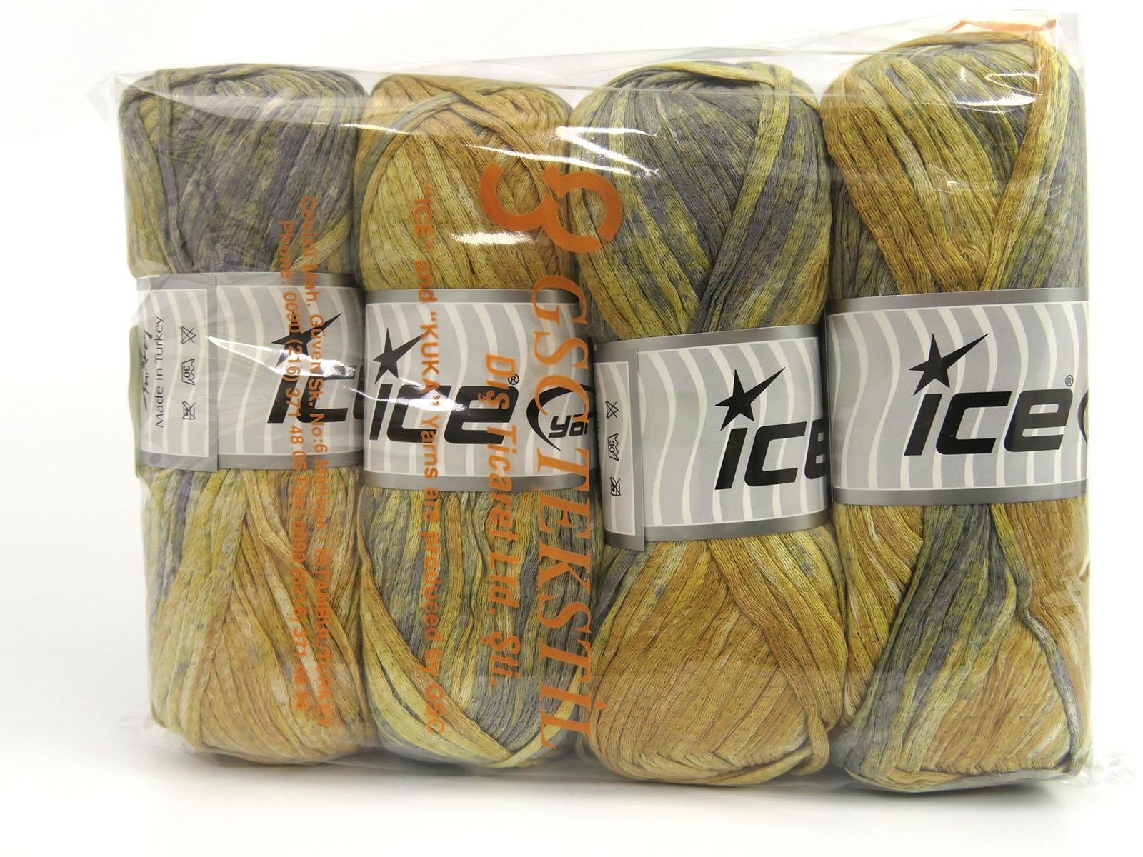 Cotton Splash Brown Shades, Grey Shades