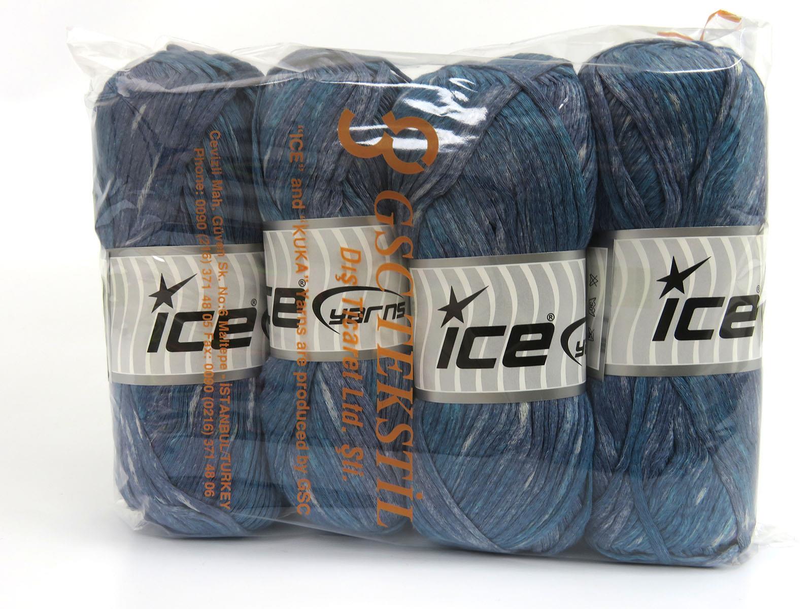 Cotton Splash Turquoise, Blue Shades