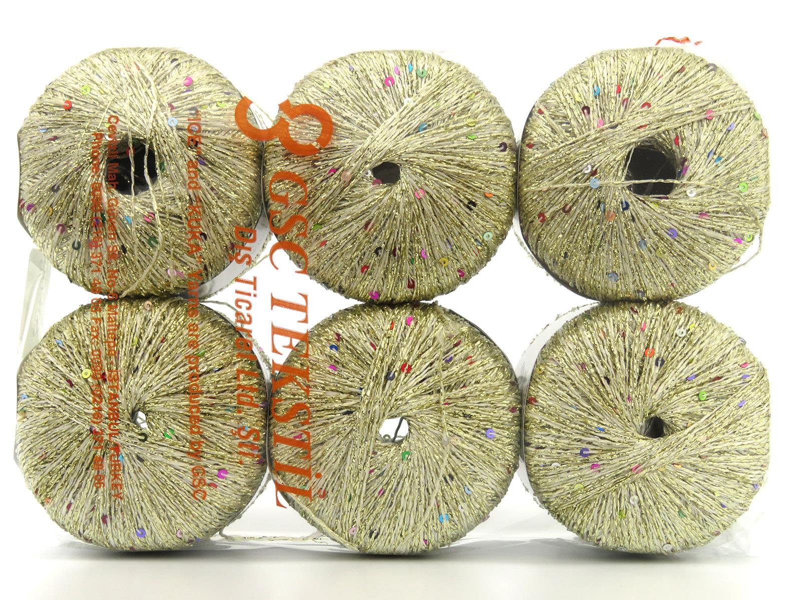 Dazzle Paillette Gold, Rainbow