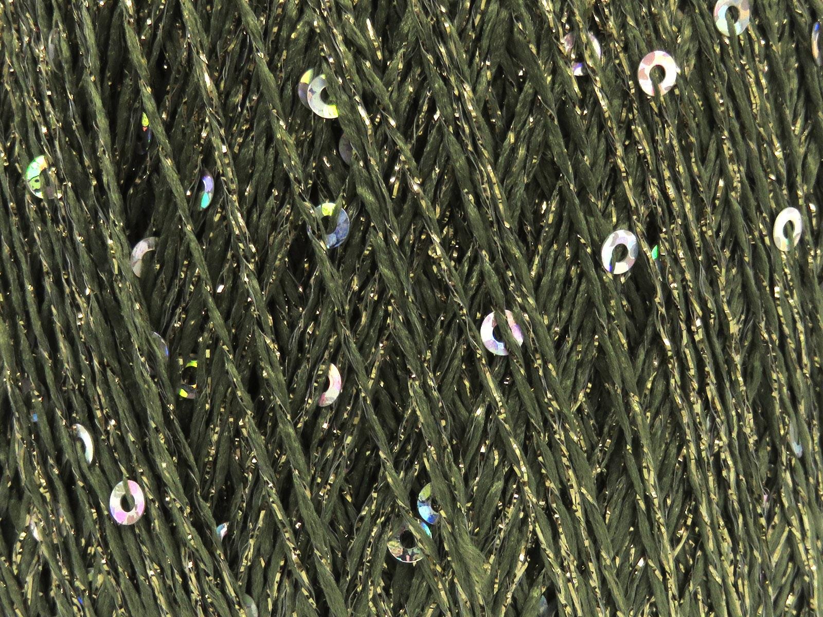 Dazzle Paillette Khaki, Iridescent