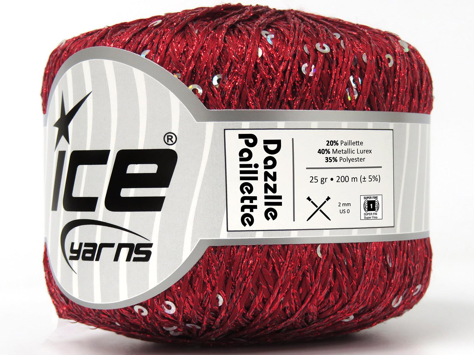 Dazzle Paillette Red, Iridescent