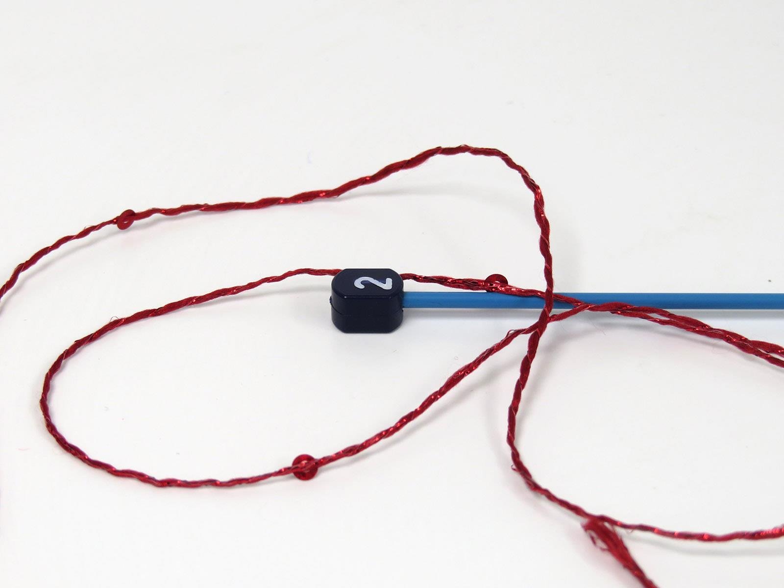 Dazzle Paillette Red, Iridescent