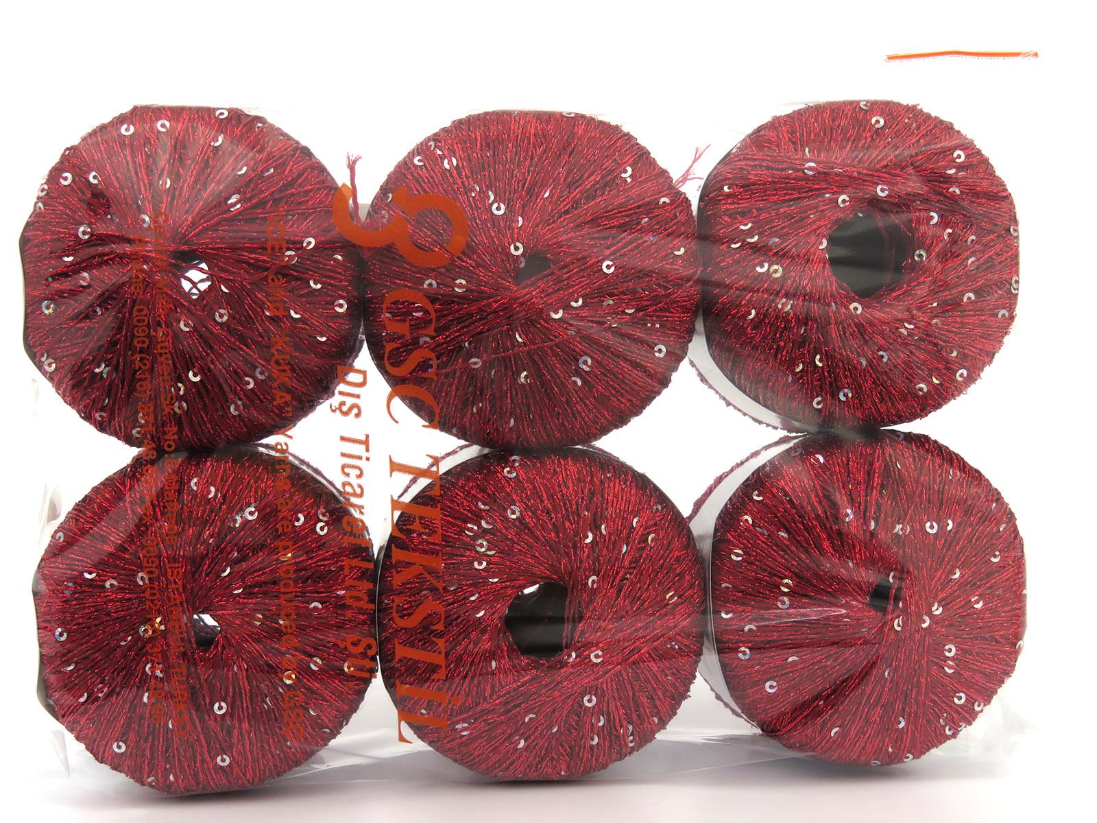 Dazzle Paillette Red, Iridescent