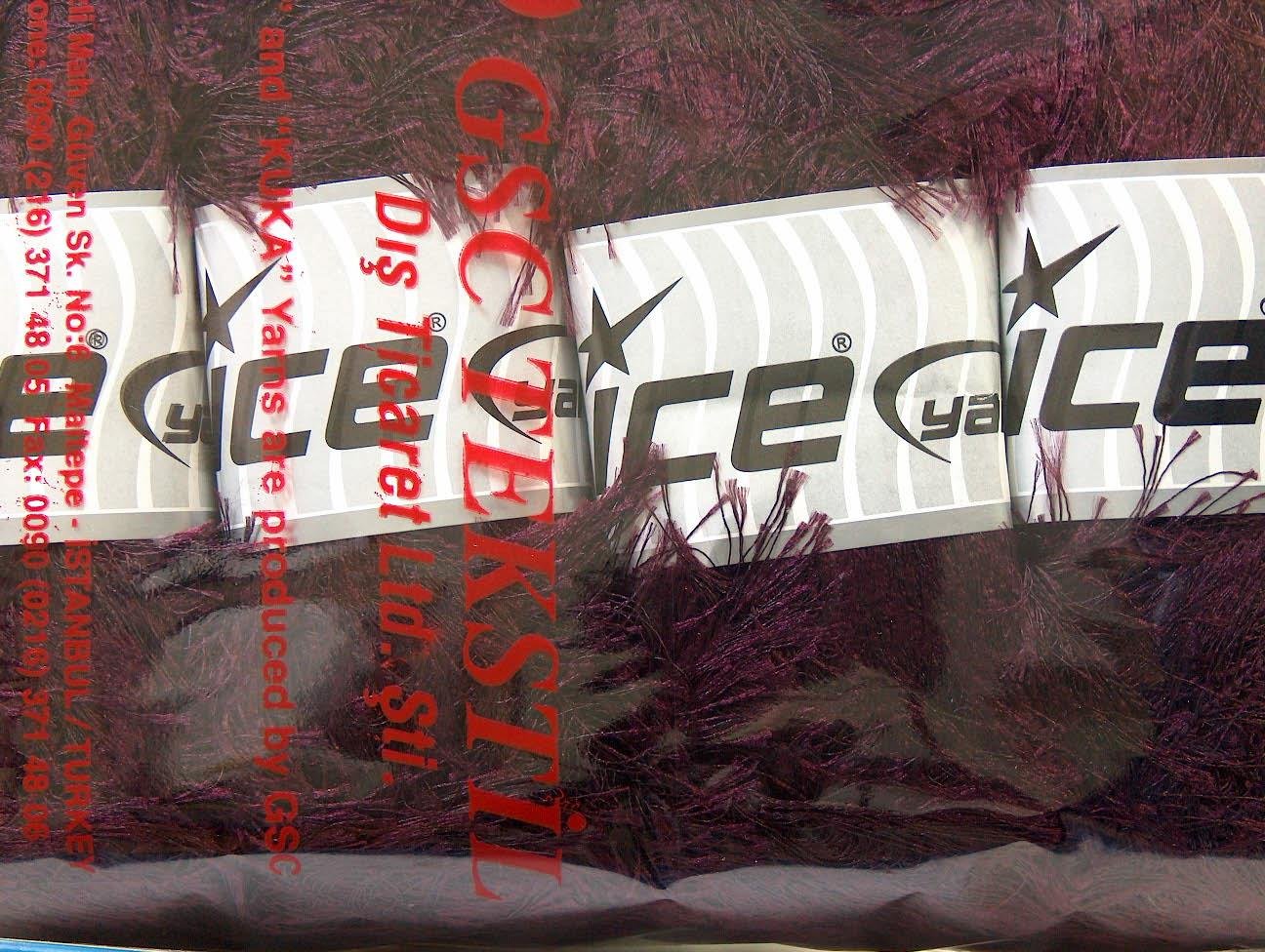 Eyelash 100gr Dark Maroon