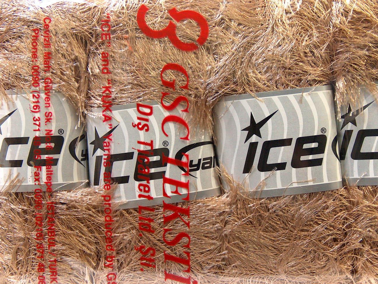 Eyelash 100gr Light Camel