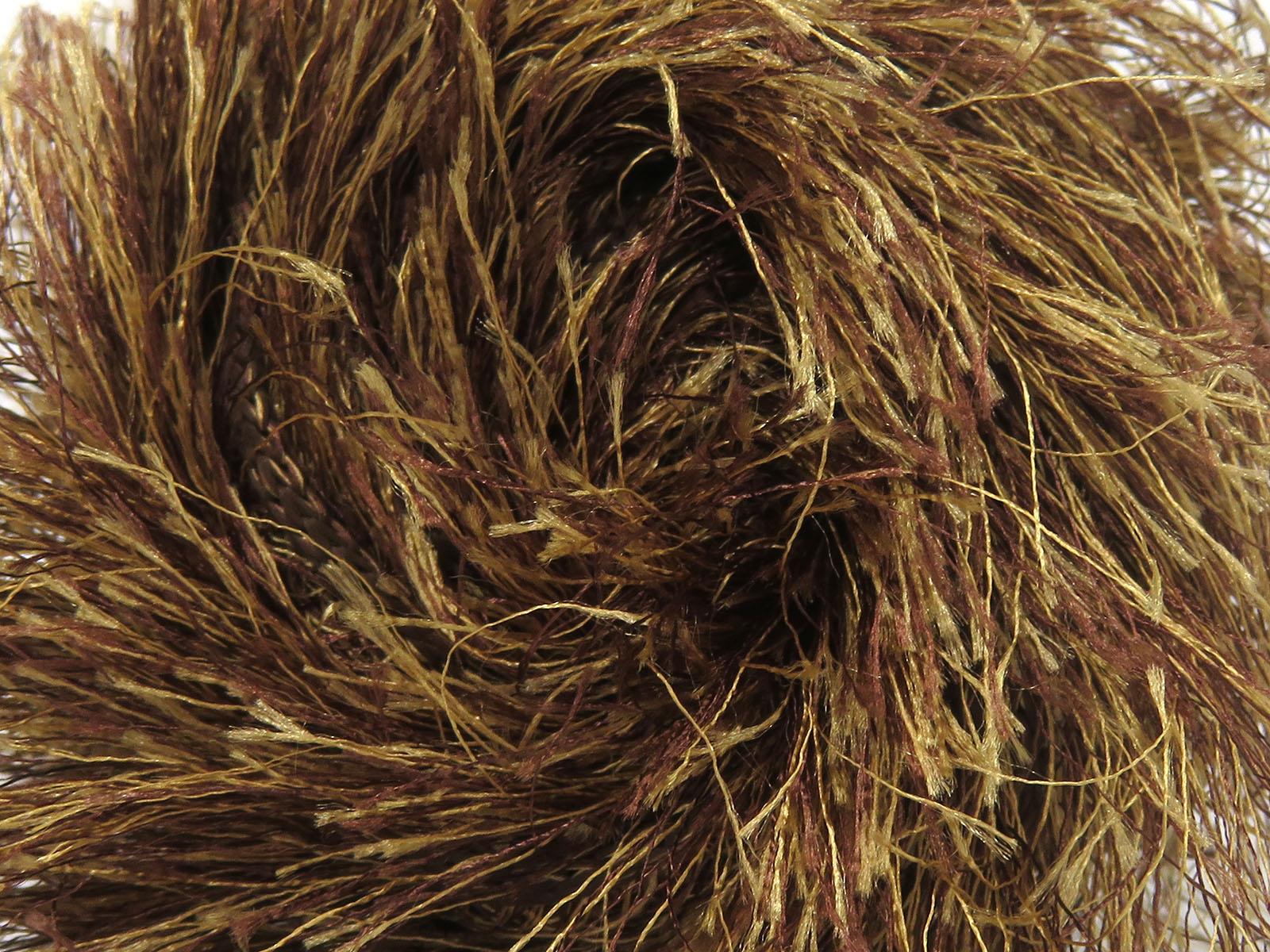 Eyelash Bulky Brown, Camel