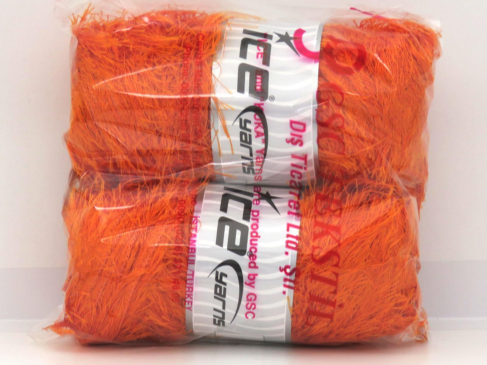 Eyelash Bulky Orange