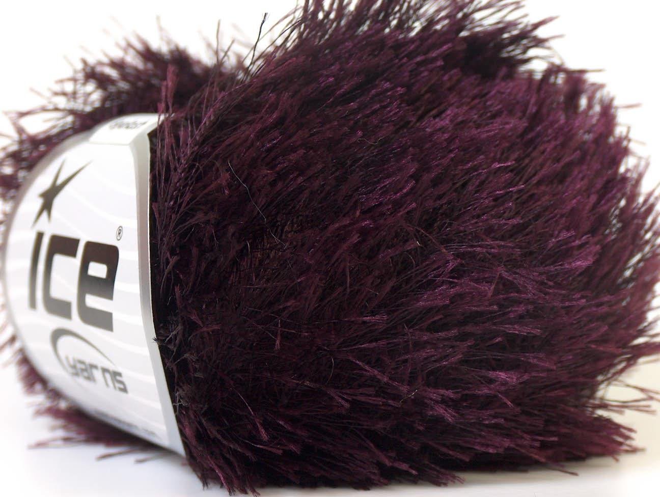 Eyelash Dark Maroon