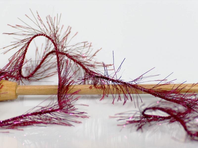 Eyelash Dazzle Pink, Burgundy