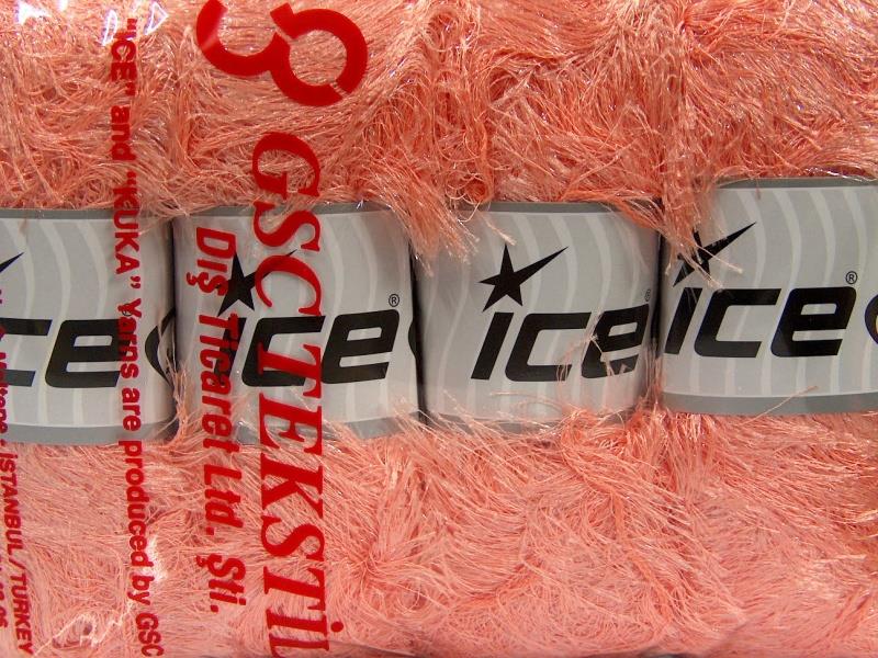 Eyelash Glitz Light Salmon