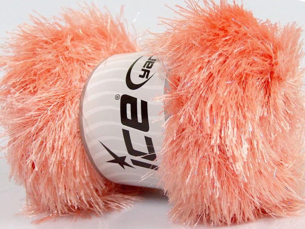 Eyelash Glitz Light Salmon