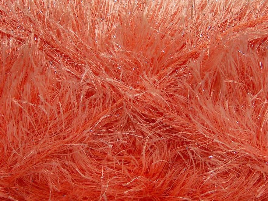 Eyelash Glitz Light Salmon