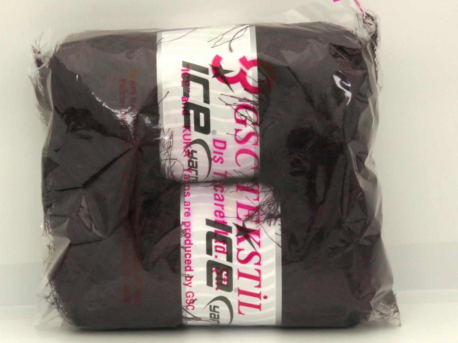 Eyelash Superbulky Dark Maroon