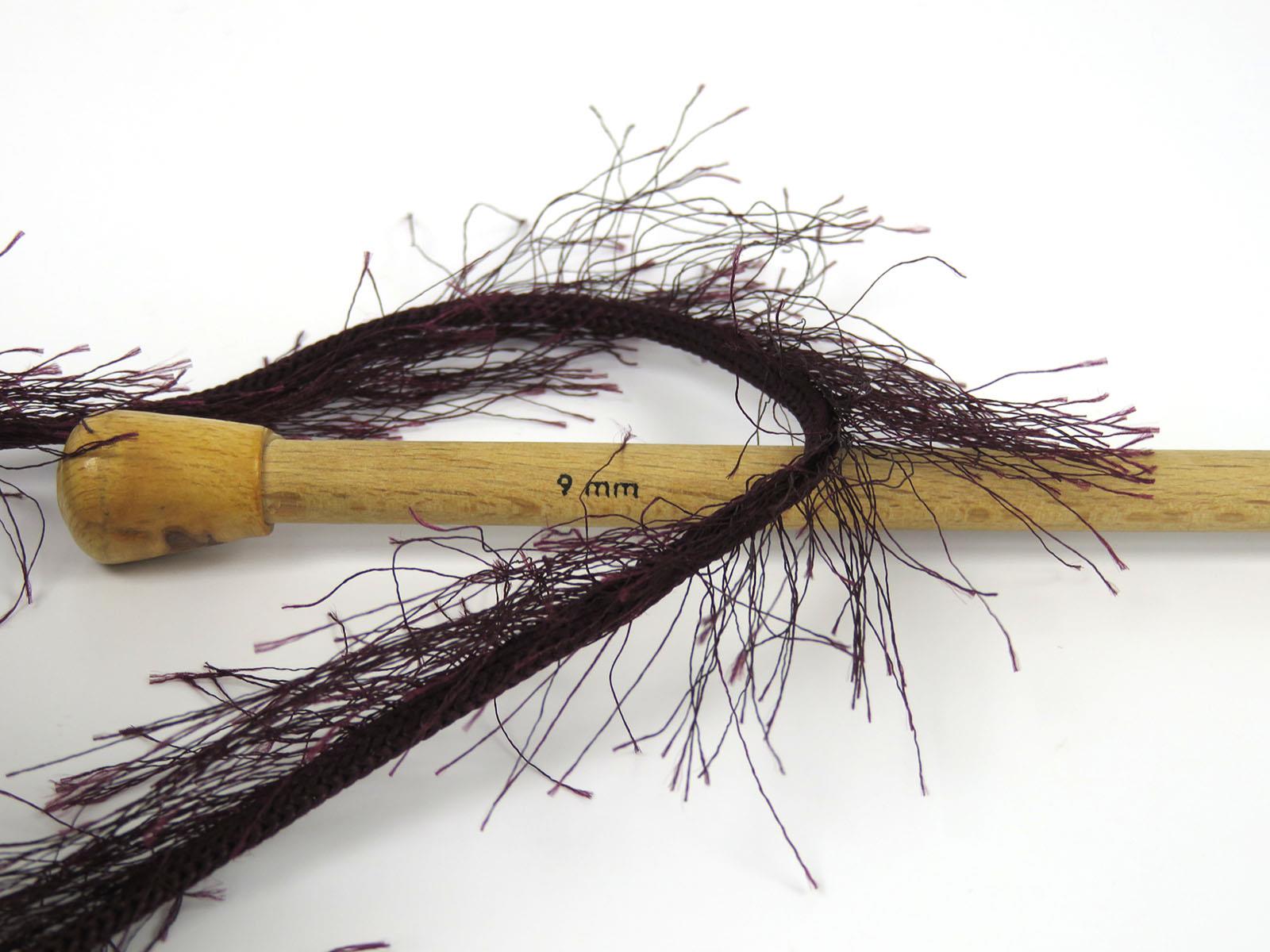 Eyelash Superbulky Dark Maroon