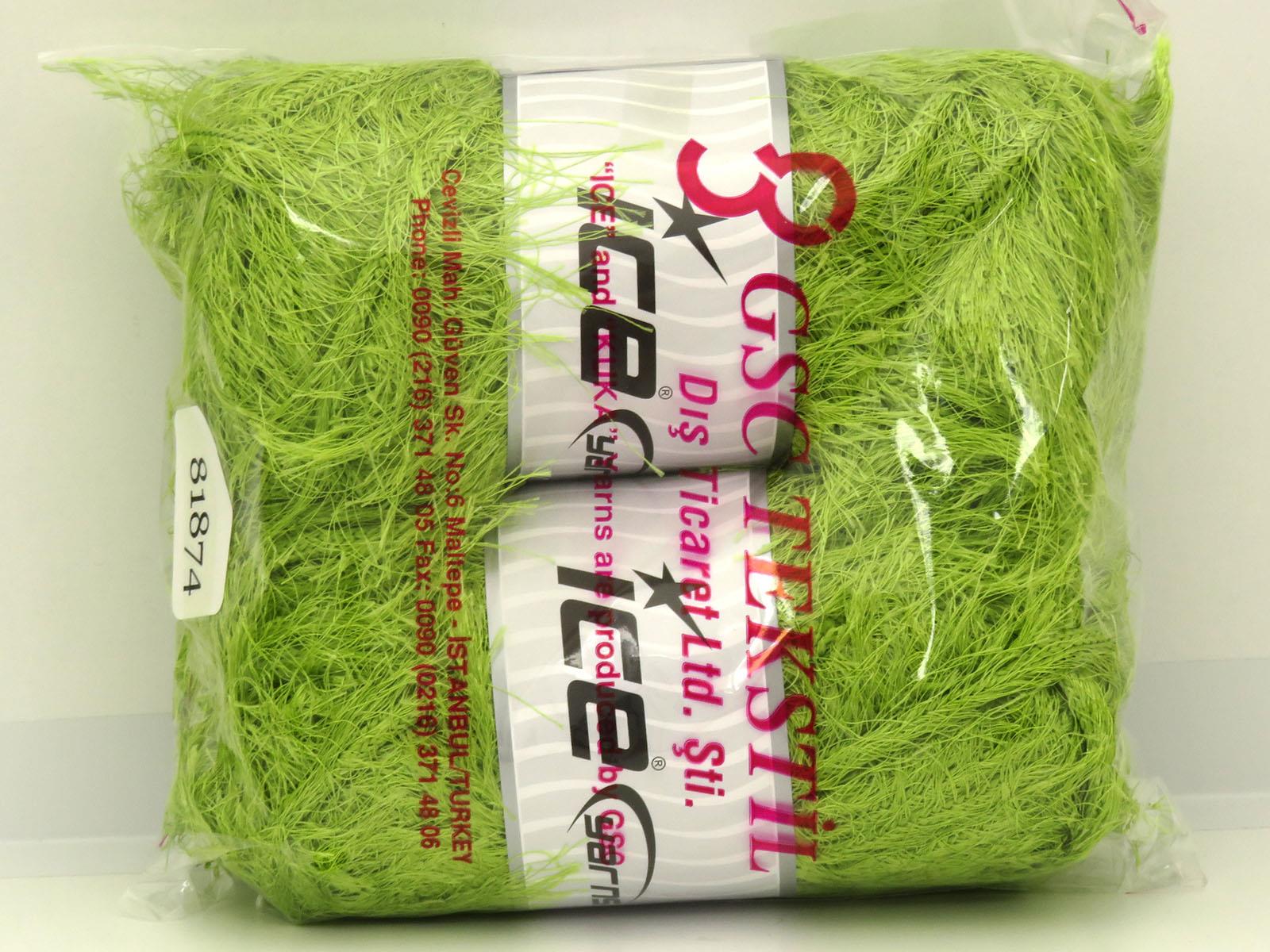 Eyelash Superbulky Light Green